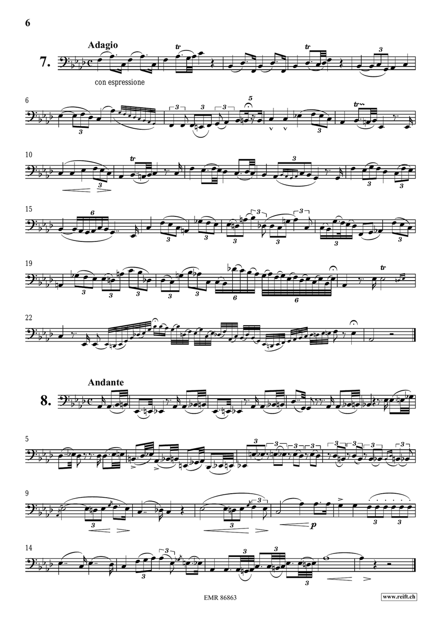 L' Art De Chanter L' Art De Chanter Bass Trombone scores gallery preview page 6
