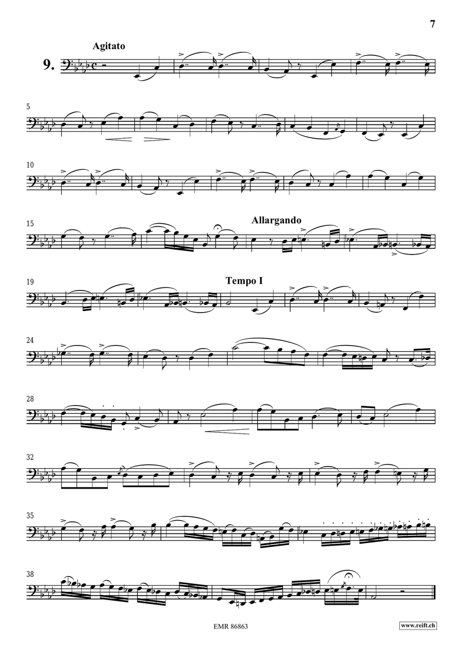L' Art De Chanter L' Art De Chanter Bass Trombone scores gallery preview page 7