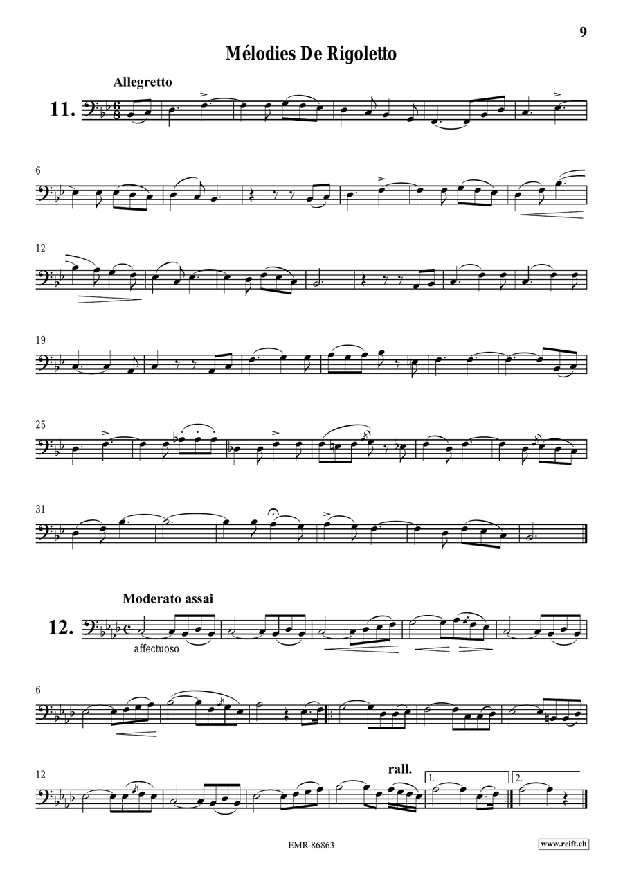 L' Art De Chanter L' Art De Chanter Bass Trombone scores gallery preview page 9