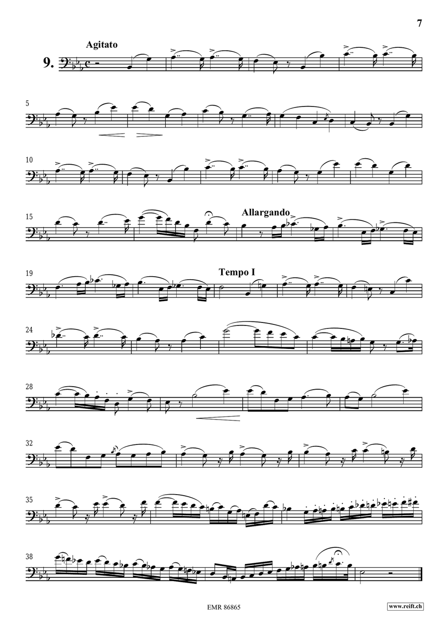 L' Art De Chanter L' Art De Chanter Euphonium scores gallery preview page 7