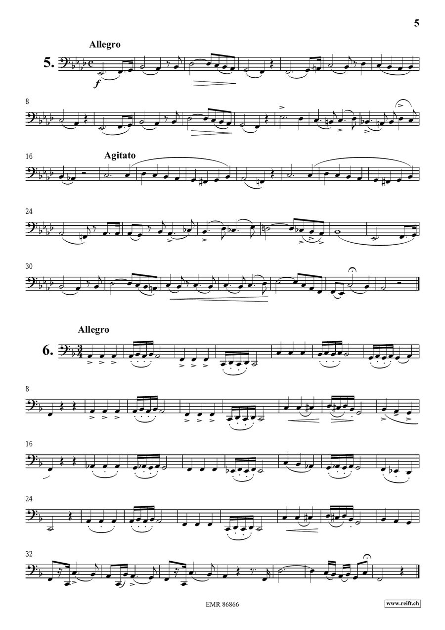 L' Art De Chanter L' Art De Chanter Tuba scores gallery preview page 5