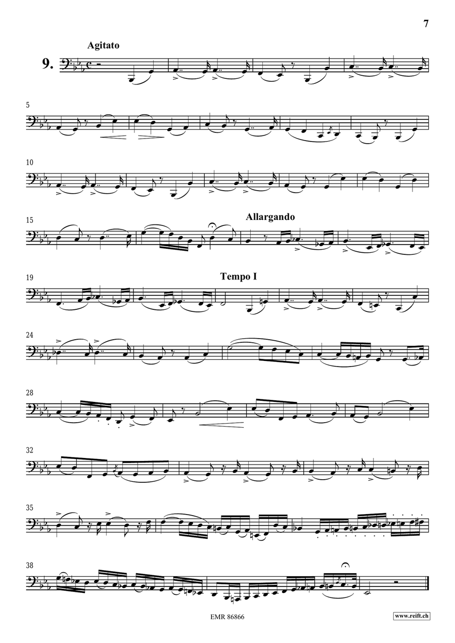 L' Art De Chanter L' Art De Chanter Tuba scores gallery preview page 7