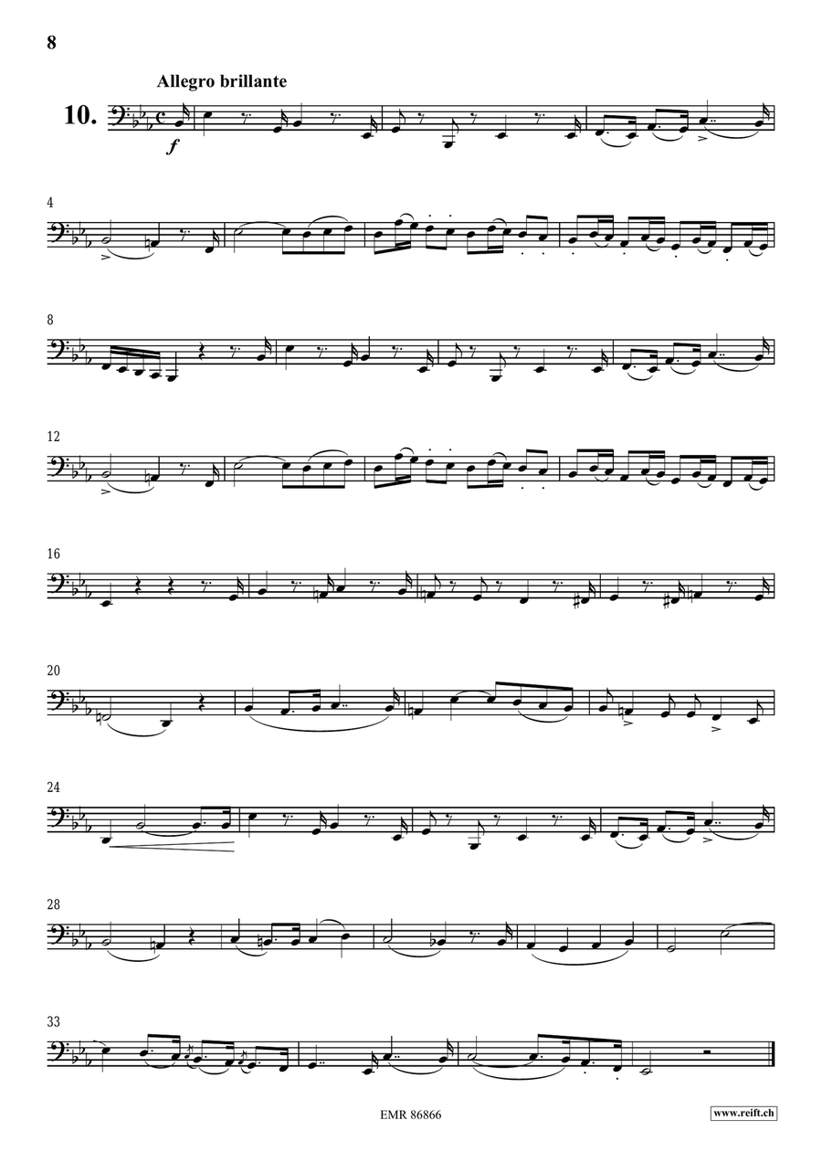 L' Art De Chanter L' Art De Chanter Tuba scores gallery preview page 8