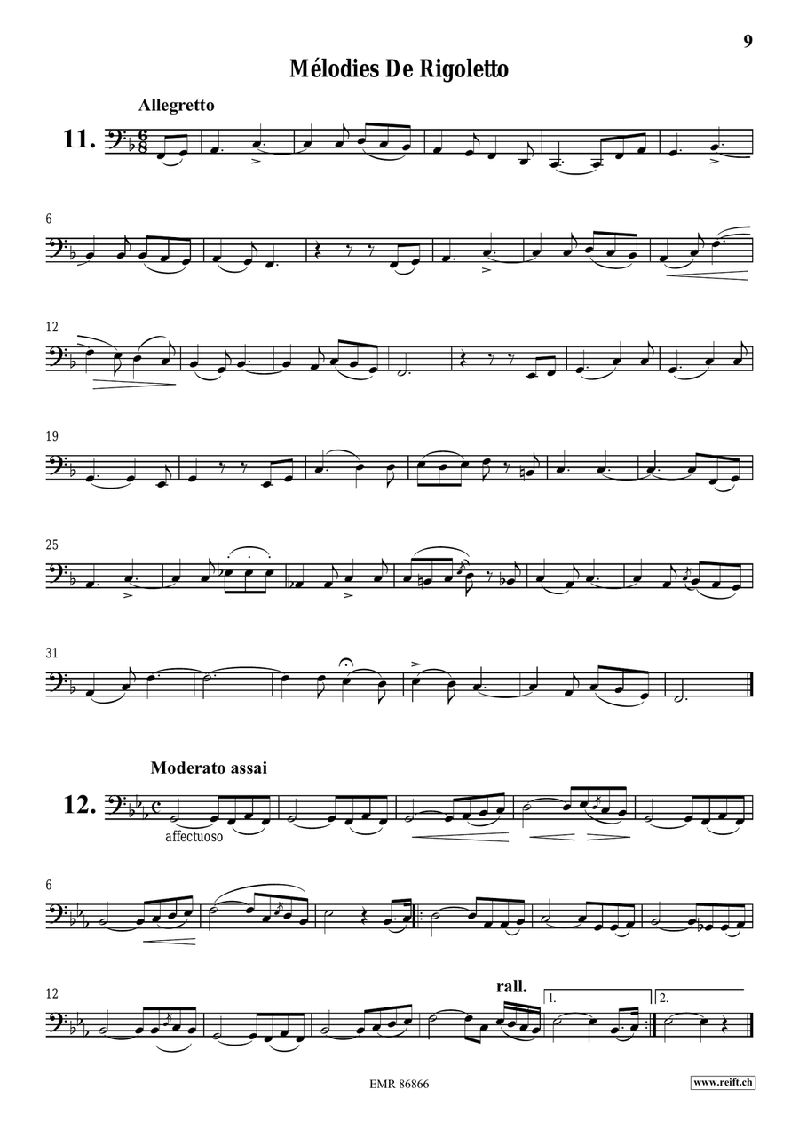 L' Art De Chanter L' Art De Chanter Tuba scores gallery preview page 9