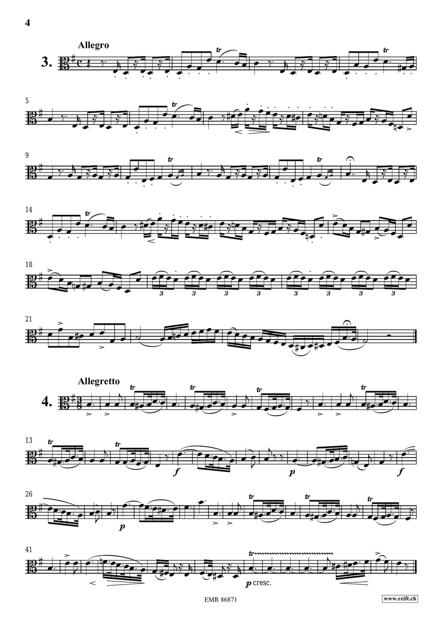 L' Art De Chanter L' Art De Chanter Viola Solo scores gallery preview page 4