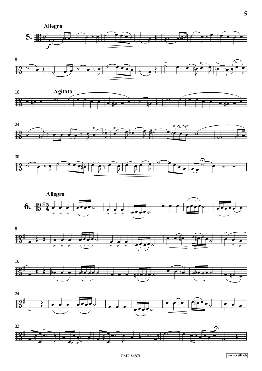 L' Art De Chanter L' Art De Chanter Viola Solo scores gallery preview page 5