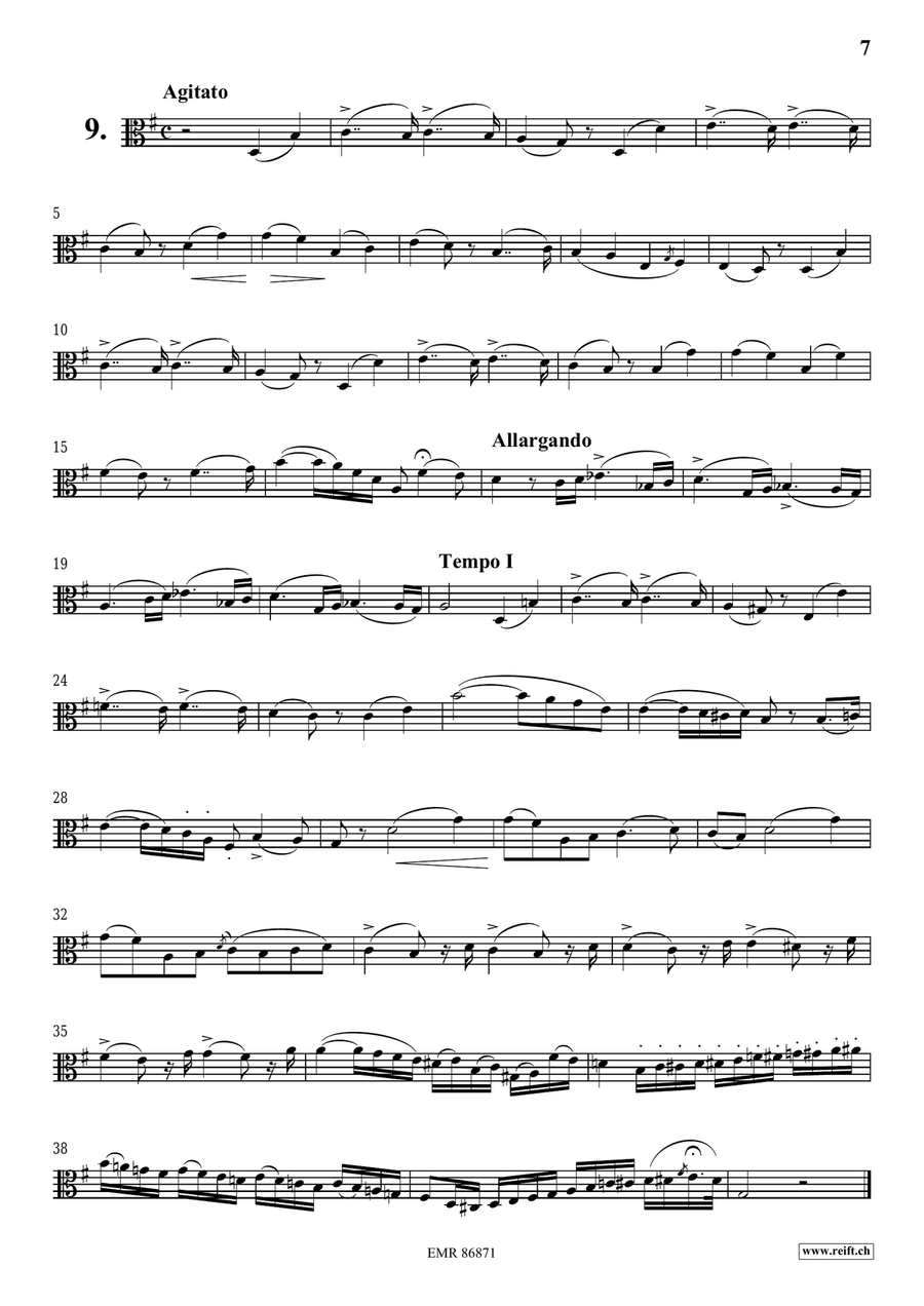 L' Art De Chanter L' Art De Chanter Viola Solo scores gallery preview page 7