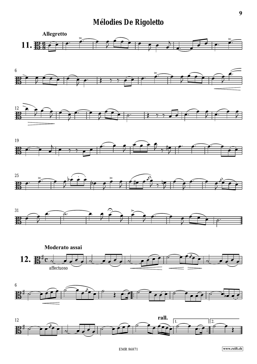 L' Art De Chanter L' Art De Chanter Viola Solo scores gallery preview page 9