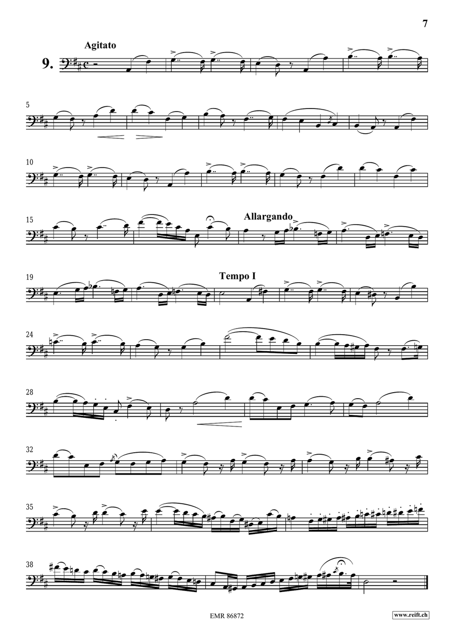 L' Art De Chanter L' Art De Chanter Cello Solo scores gallery preview page 7