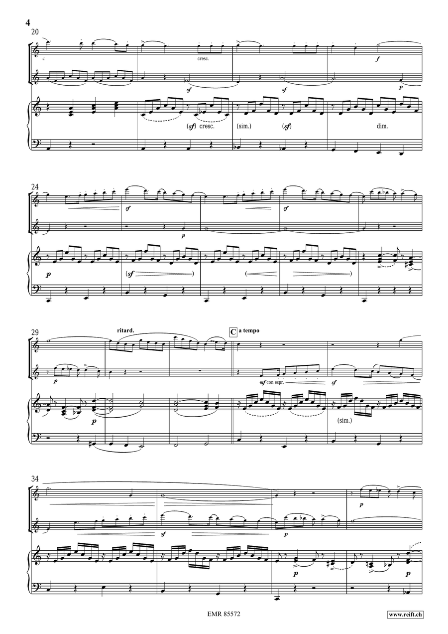Concertpiece No. 1 by Felix Bartholdy Mendelssohn Piccolo - Sheet Music page 4