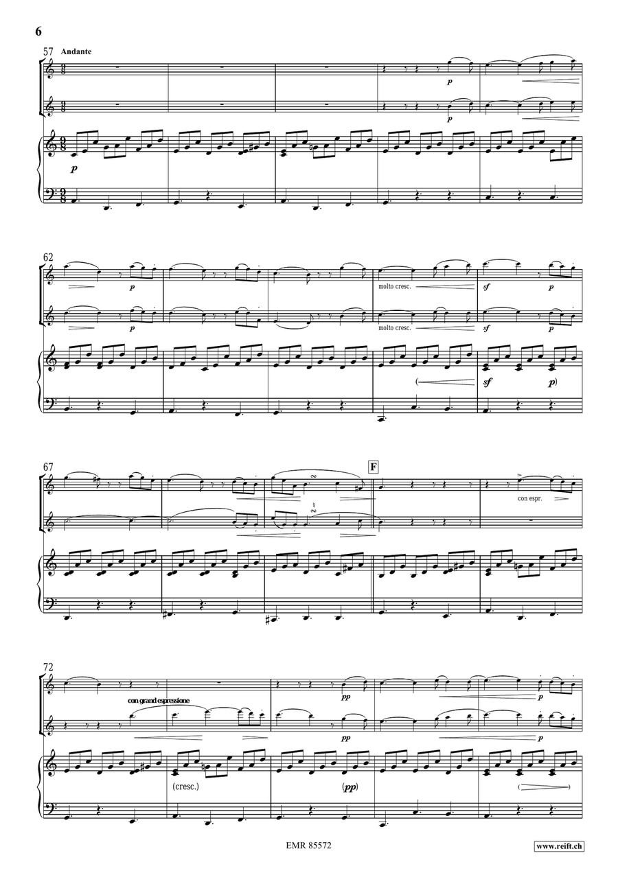 Concertpiece No. 1 by Felix Bartholdy Mendelssohn Piccolo - Sheet Music page 6