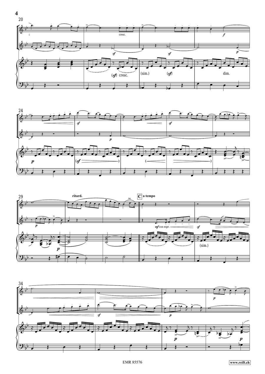 Concertpiece No. 1 by Felix Bartholdy Mendelssohn Violin - Sheet Music page 4