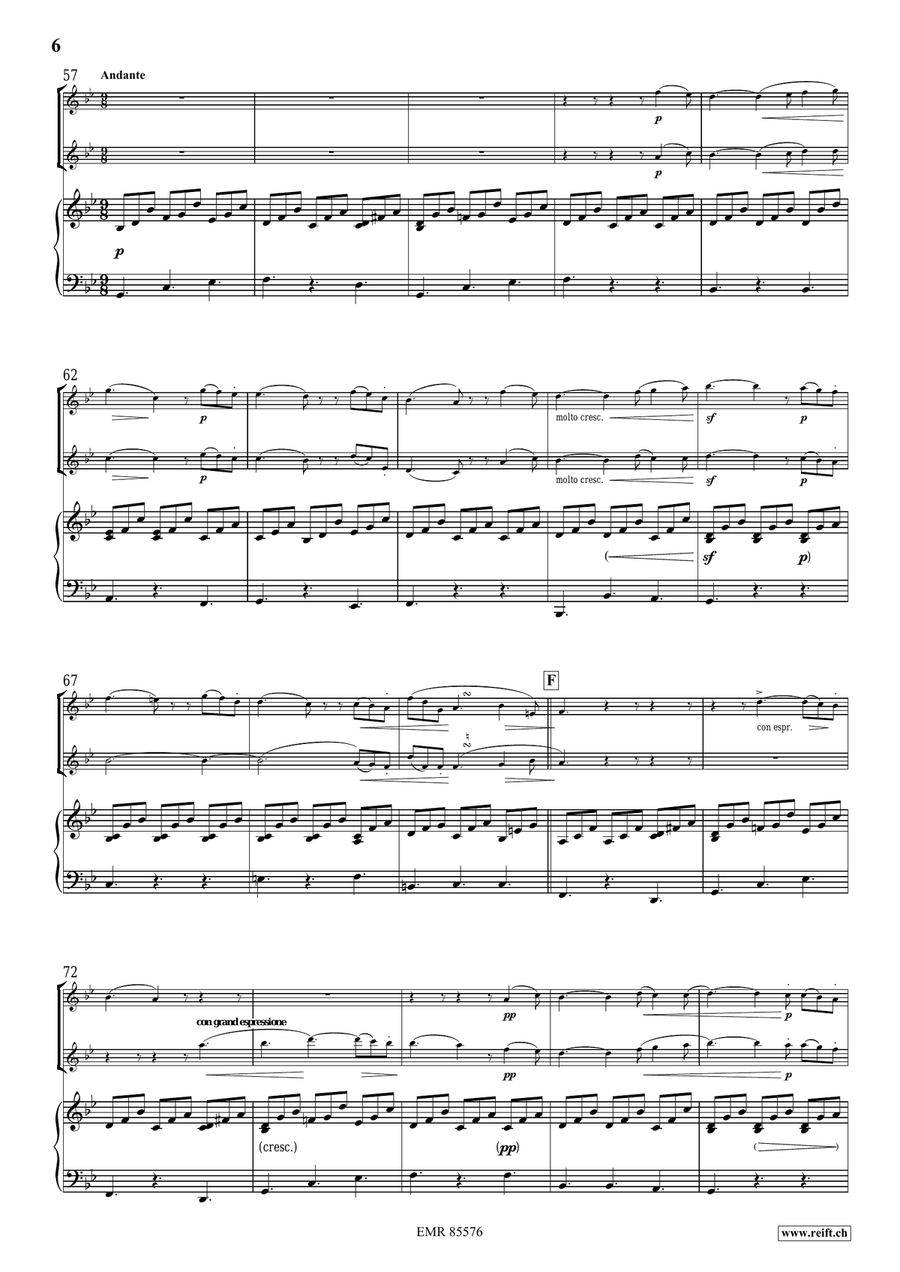 Concertpiece No. 1 by Felix Bartholdy Mendelssohn Violin - Sheet Music page 6