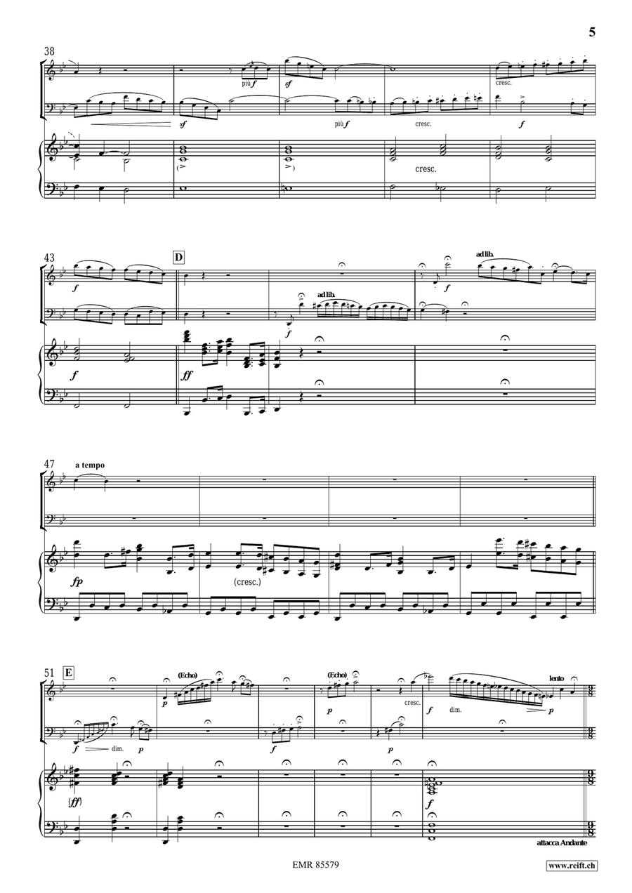 Concertpiece No. 1 by Felix Bartholdy Mendelssohn Piano Trio - Sheet Music page 5