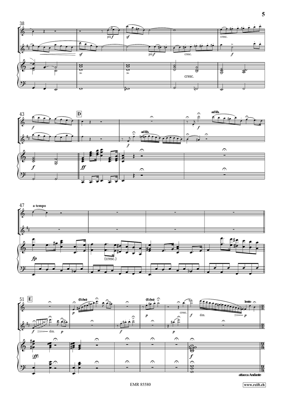 Concertpiece No. 1 by Felix Bartholdy Mendelssohn Clarinet - Sheet Music page 5