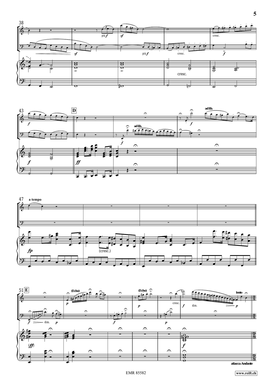 Concertpiece No. 1 by Felix Bartholdy Mendelssohn Piccolo - Sheet Music page 5