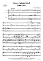 Concertpiece No. 1 Bass Clarinet scores gallery preview page 3