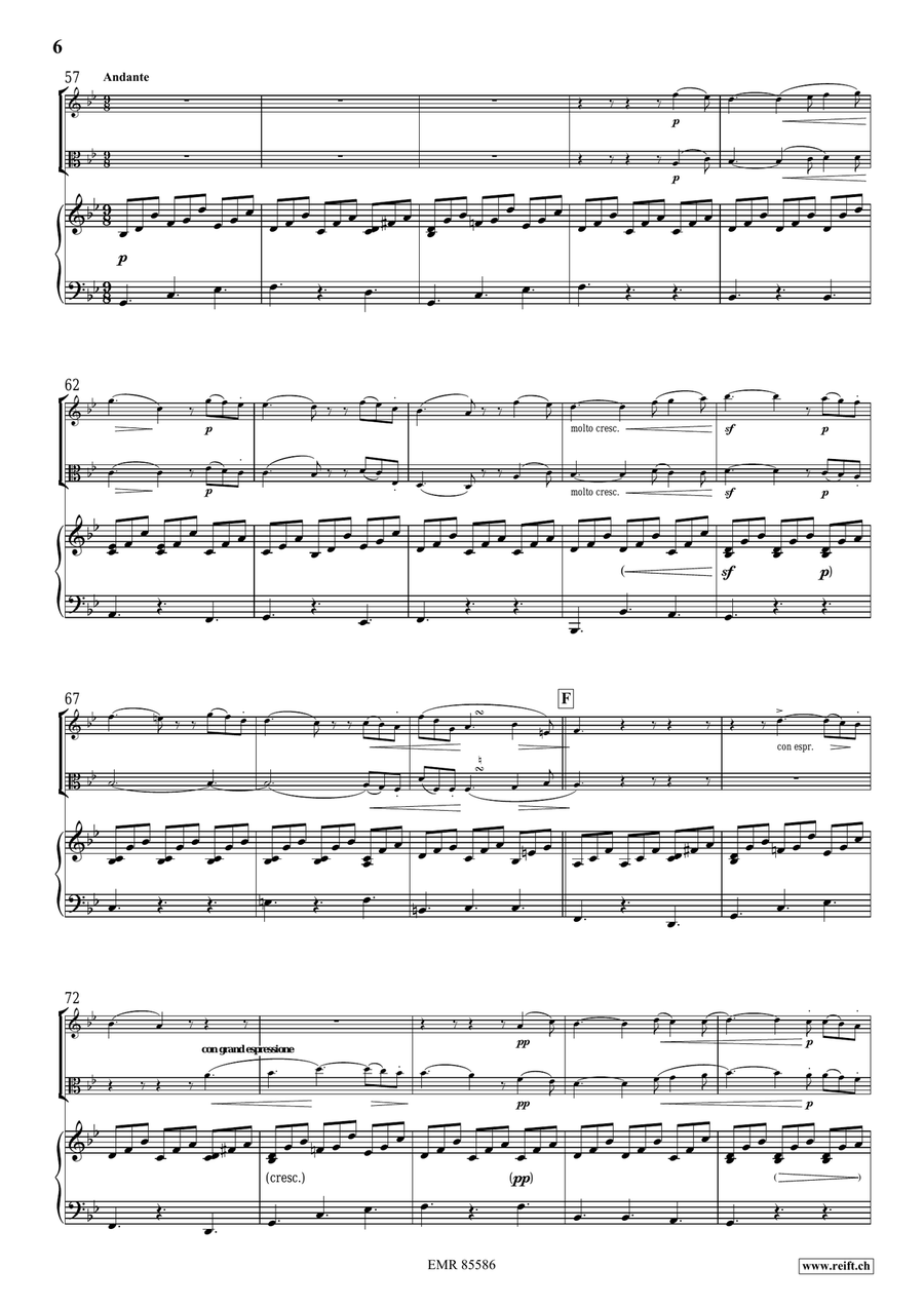 Concertpiece No. 1 by Felix Bartholdy Mendelssohn Viola - Sheet Music page 6