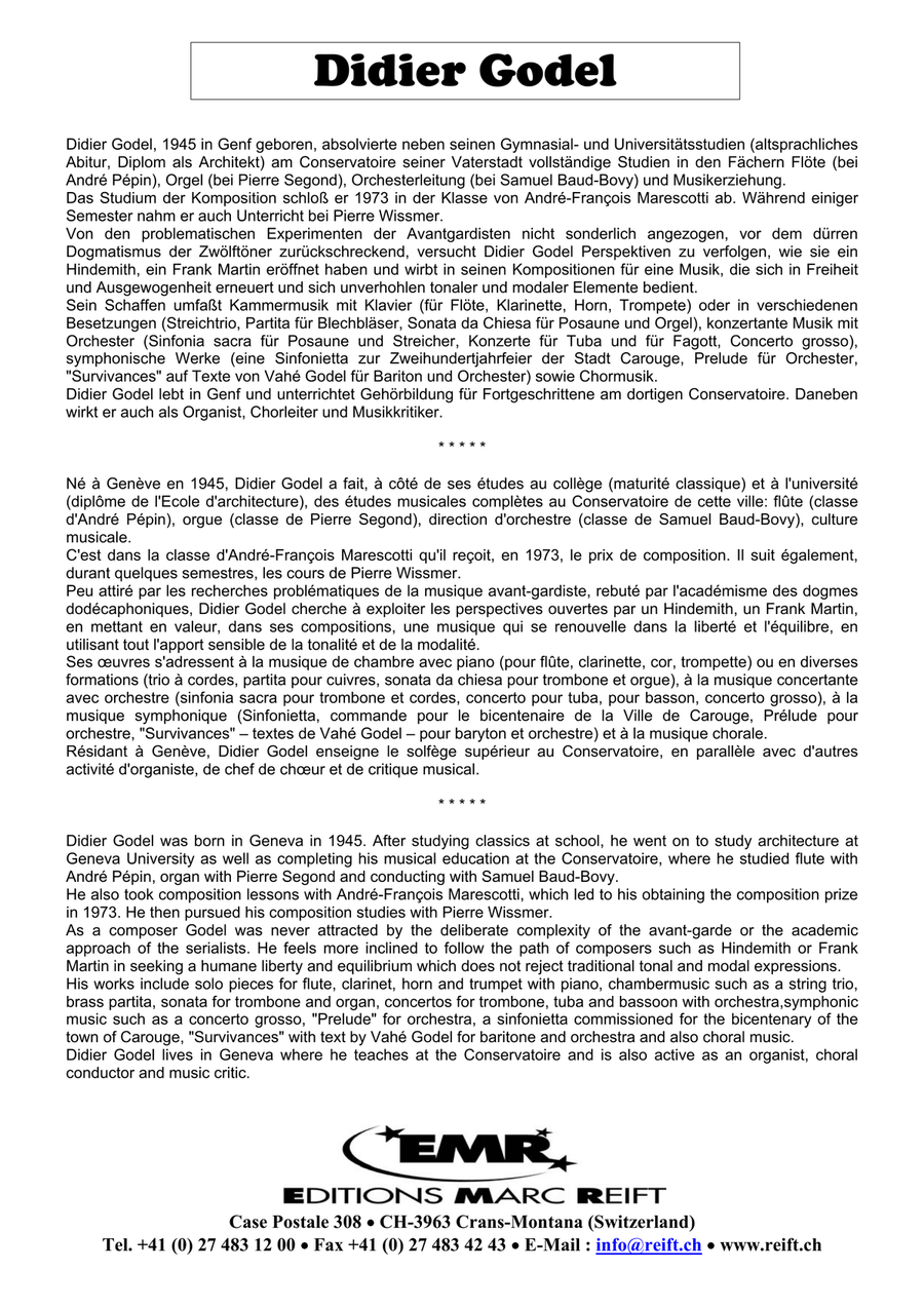 Quintette Quintette Clarinet scores gallery preview page 3