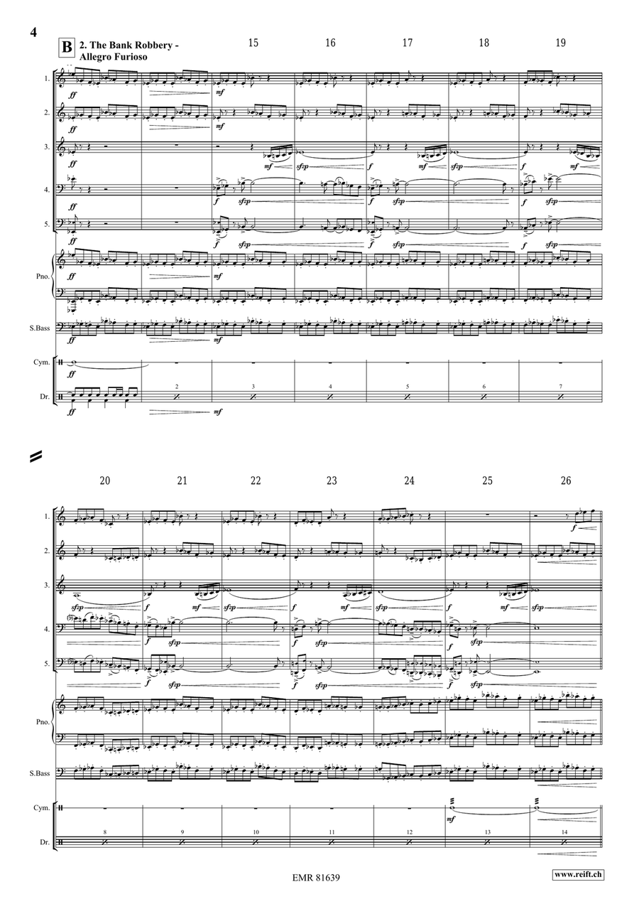 The Wild West Adventure The Wild West Adventure Score scores gallery preview page 5