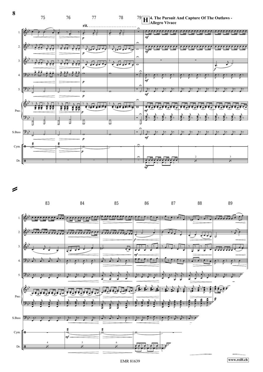The Wild West Adventure The Wild West Adventure Score scores gallery preview page 8