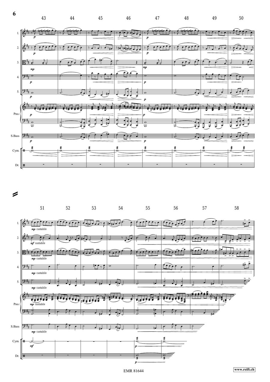 The Wild West Adventure The Wild West Adventure String Quintet scores gallery preview page 7