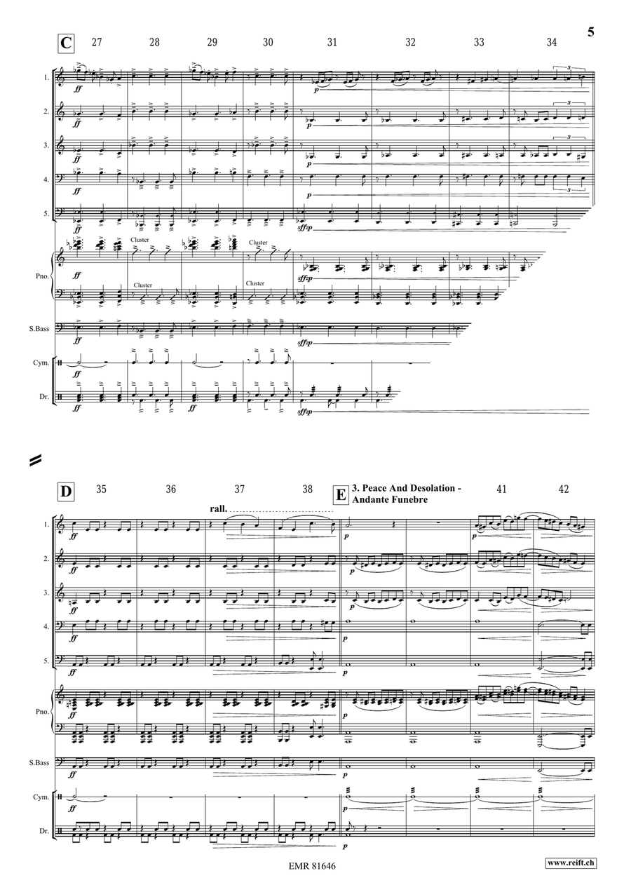 The Wild West Adventure The Wild West Adventure Woodwind Quintet scores gallery preview page 6