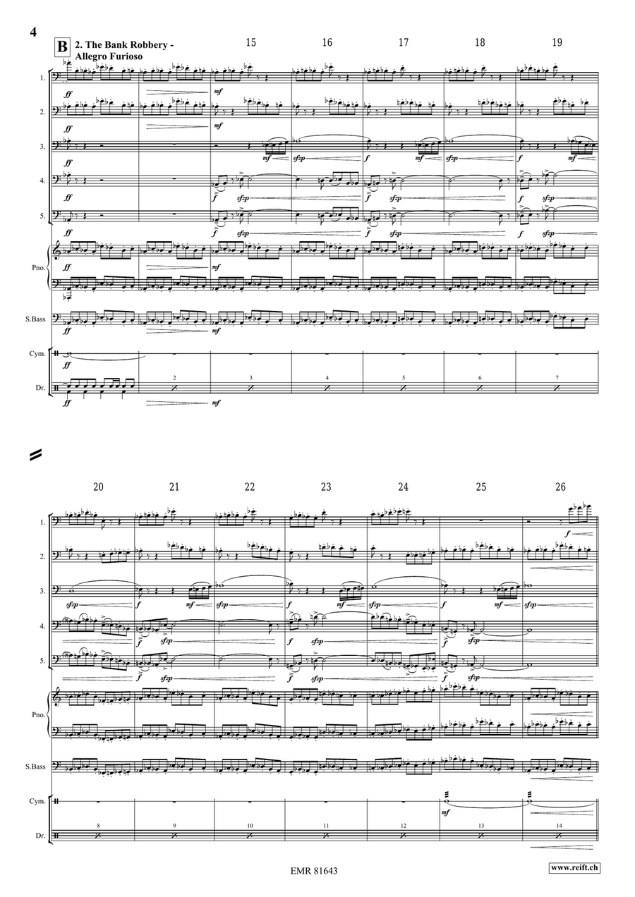The Wild West Adventure The Wild West Adventure Trombone scores gallery preview page 5