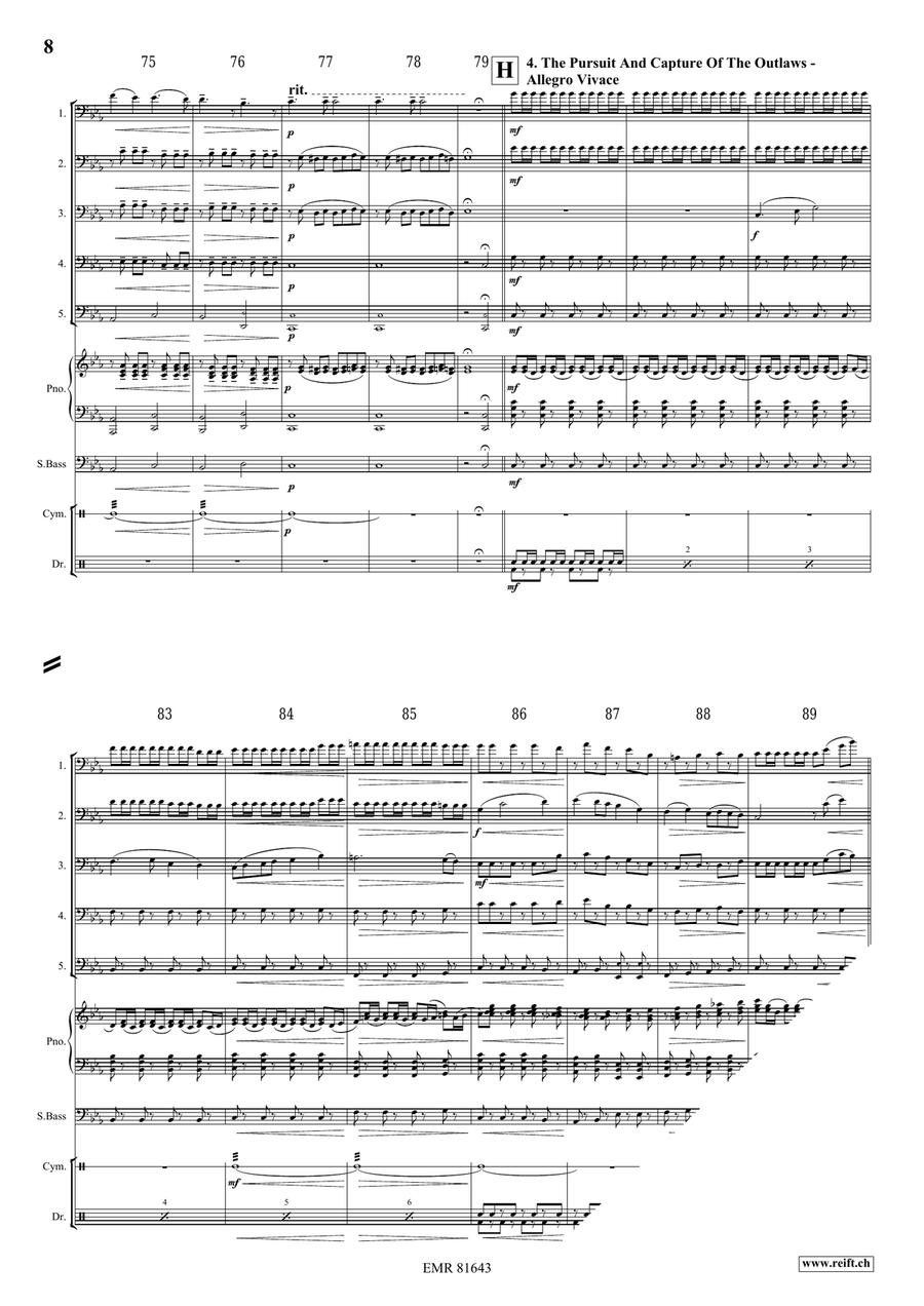 The Wild West Adventure The Wild West Adventure Trombone scores gallery preview page 8