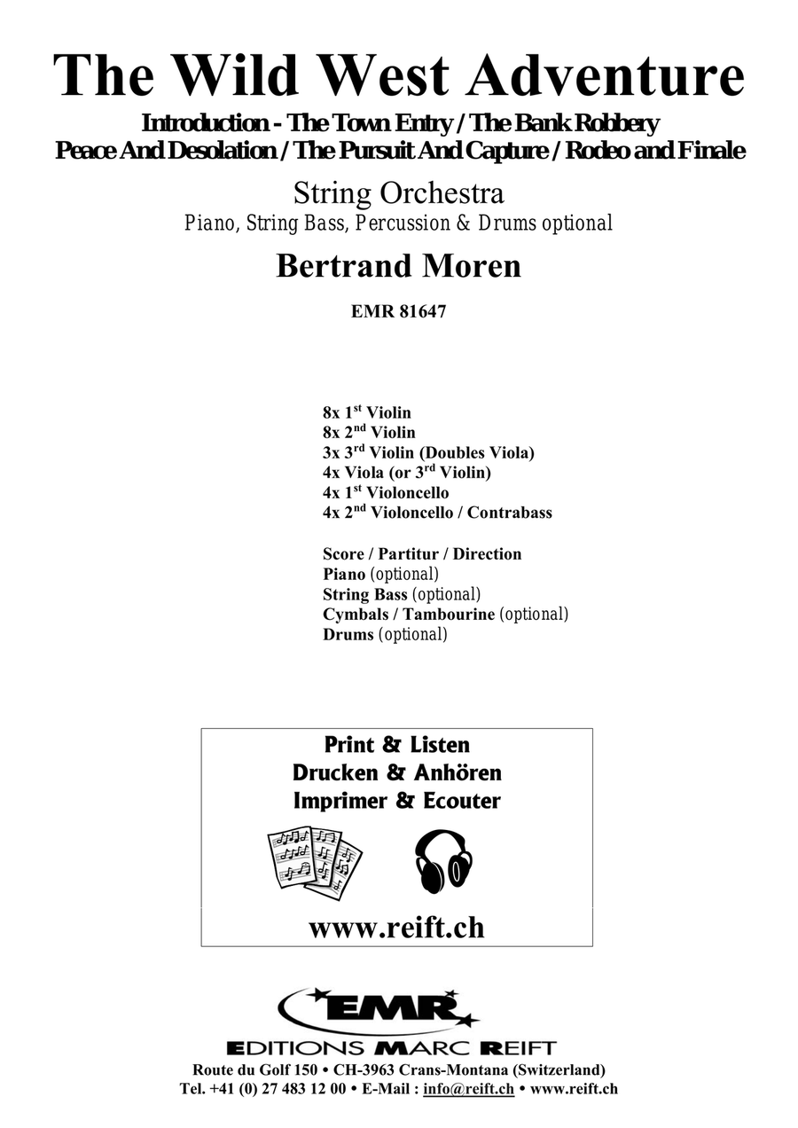 The Wild West Adventure The Wild West Adventure String Orchestra scores gallery preview page 2