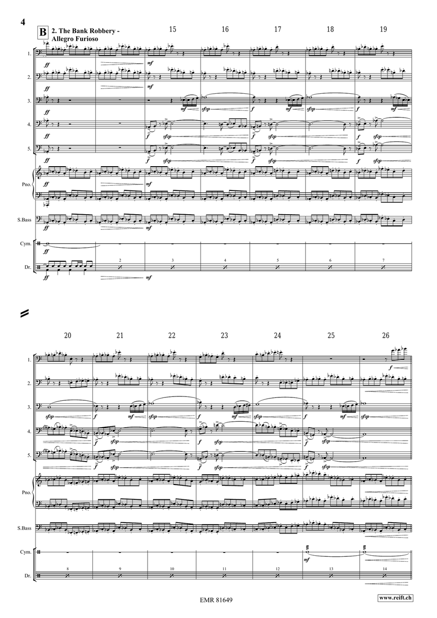 The Wild West Adventure The Wild West Adventure Bassoon scores gallery preview page 5