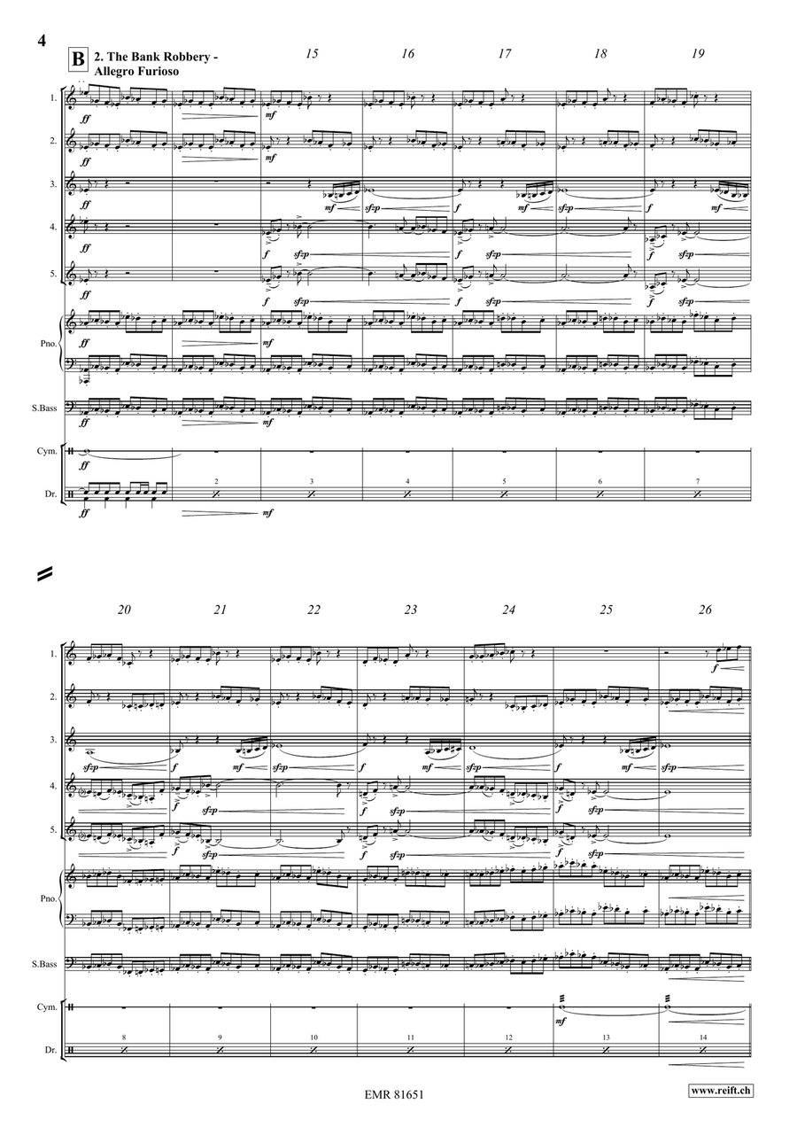 The Wild West Adventure The Wild West Adventure Horn scores gallery preview page 5