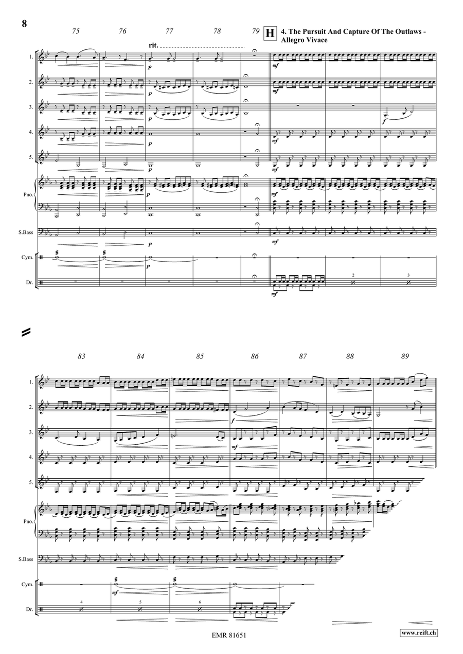 The Wild West Adventure The Wild West Adventure Horn scores gallery preview page 8