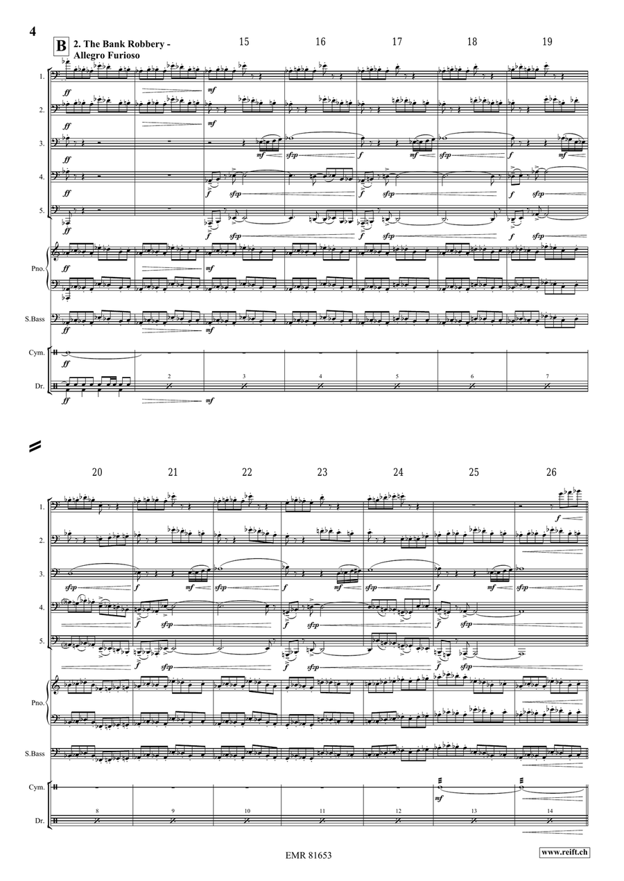The Wild West Adventure The Wild West Adventure Tuba scores gallery preview page 5