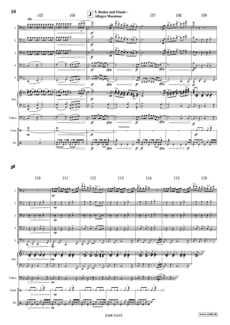 The Wild West Adventure The Wild West Adventure Tuba scores gallery preview page 9