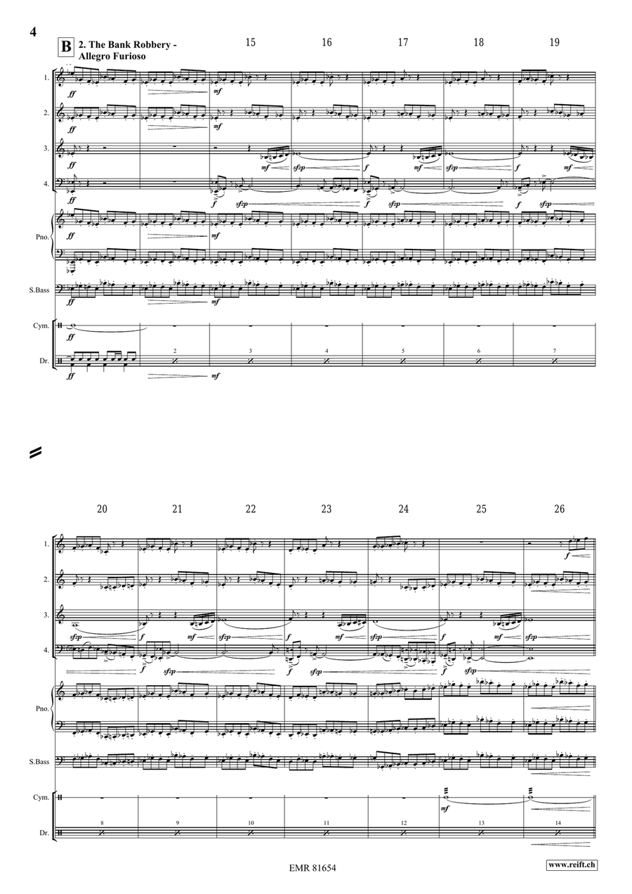 The Wild West Adventure The Wild West Adventure Score scores gallery preview page 5