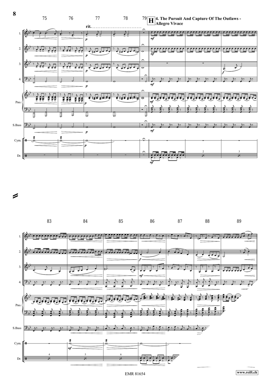 The Wild West Adventure The Wild West Adventure Score scores gallery preview page 8