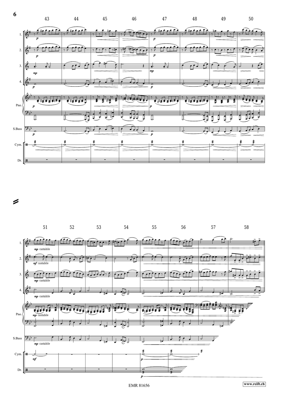 The Wild West Adventure The Wild West Adventure Saxophone Quartet scores gallery preview page 7