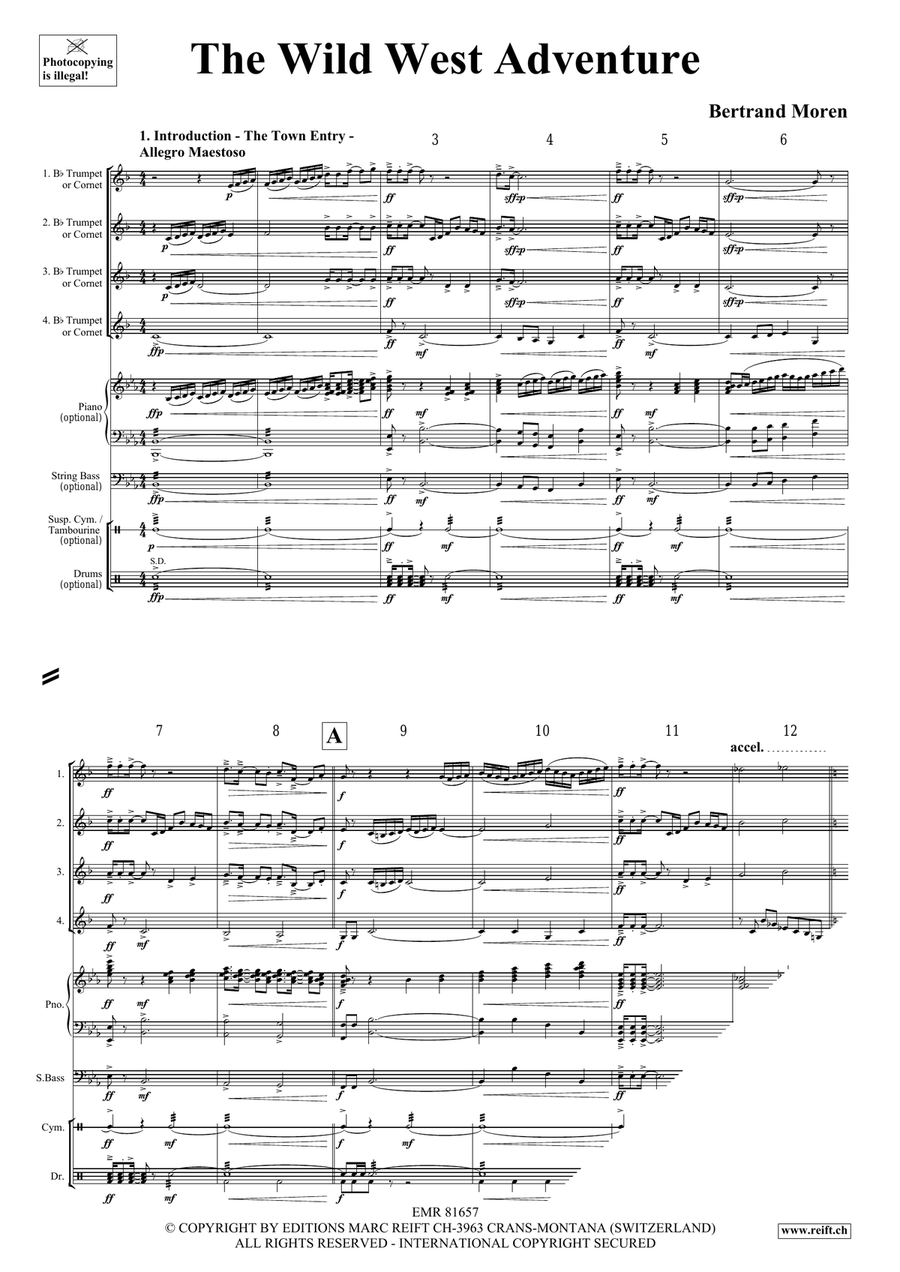 The Wild West Adventure The Wild West Adventure Cornet scores gallery preview page 4