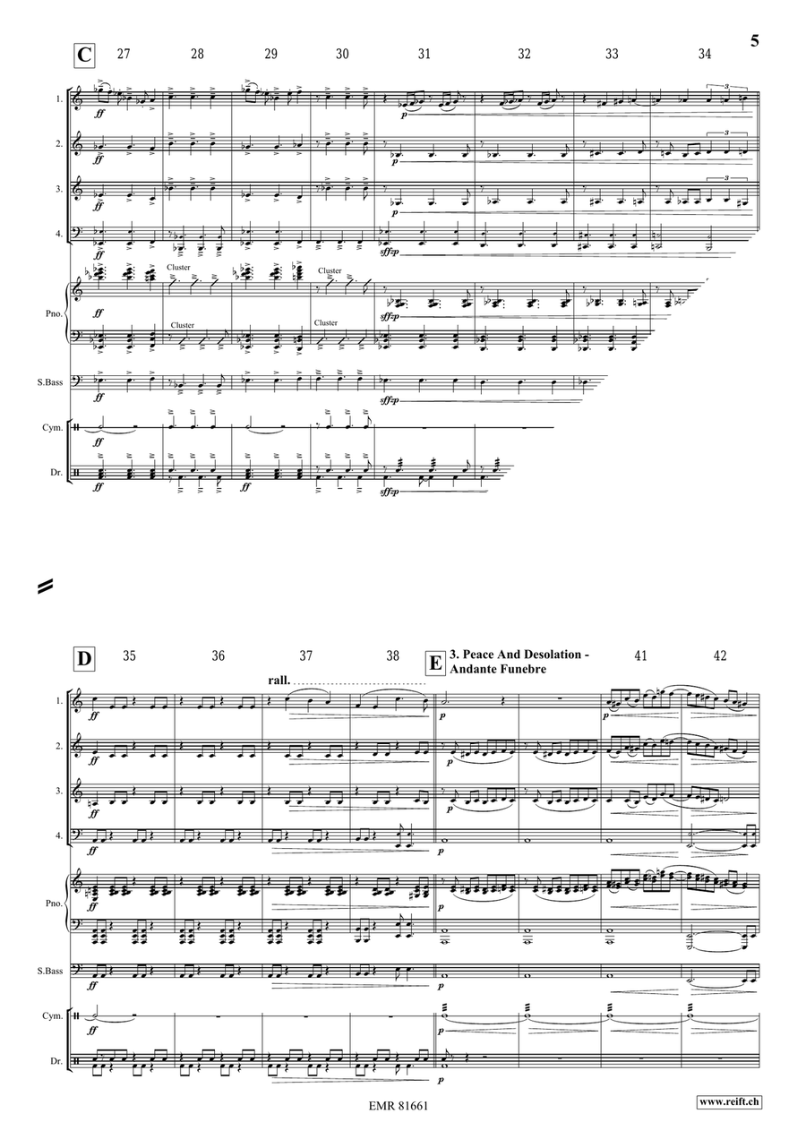 The Wild West Adventure The Wild West Adventure Woodwind Quartet scores gallery preview page 6