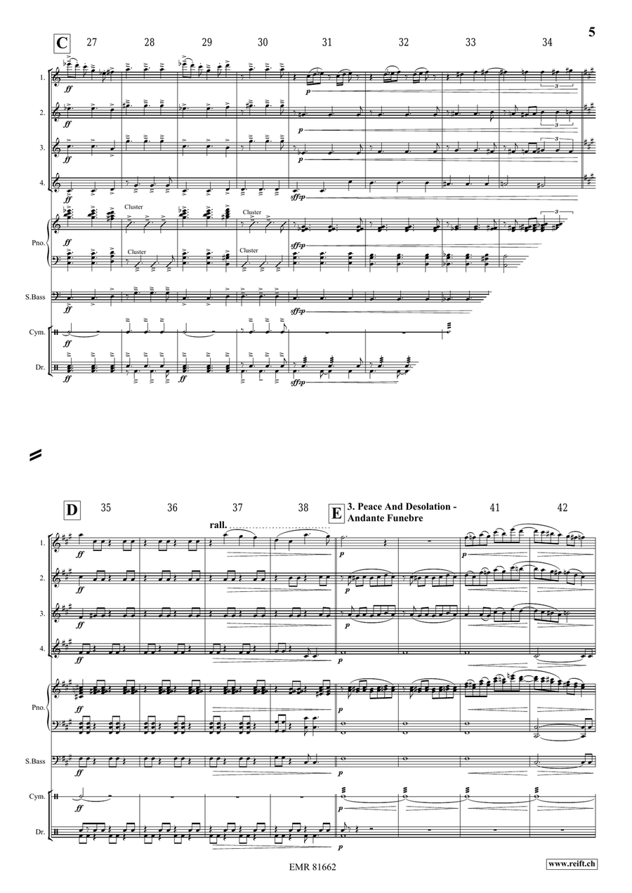 The Wild West Adventure The Wild West Adventure Flute Quartet scores gallery preview page 6