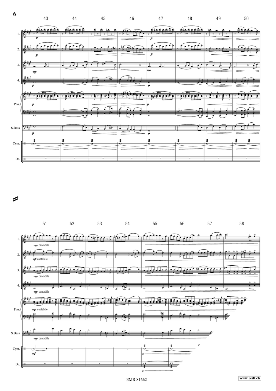The Wild West Adventure The Wild West Adventure Flute Quartet scores gallery preview page 7