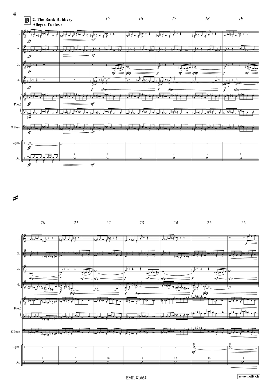The Wild West Adventure The Wild West Adventure Horn scores gallery preview page 5