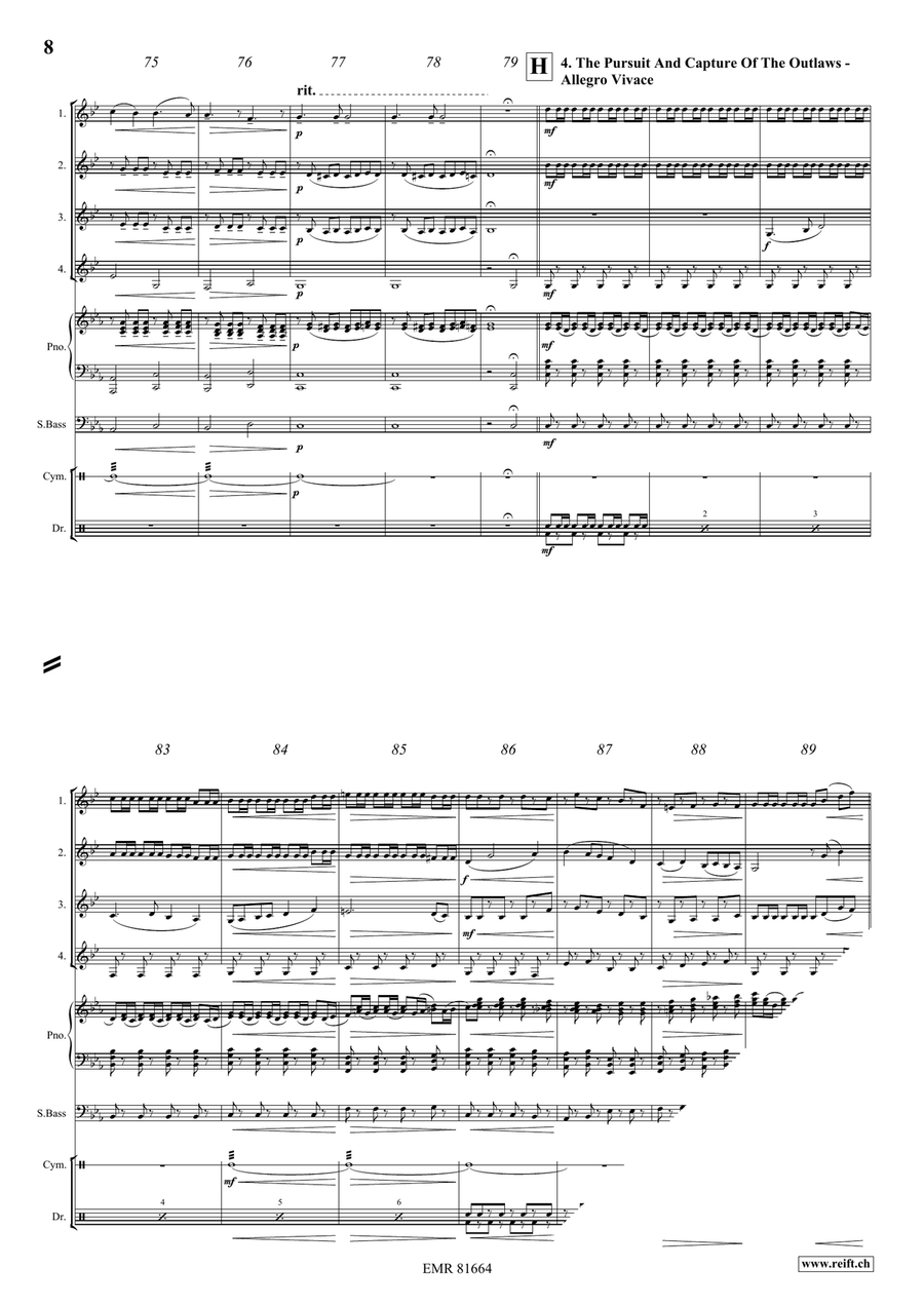 The Wild West Adventure The Wild West Adventure Horn scores gallery preview page 8