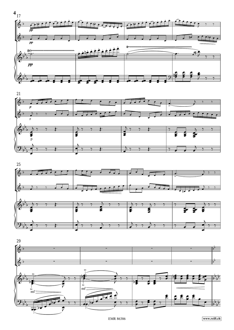 Scherzo Scherzo Trumpet Duet scores gallery preview page 4