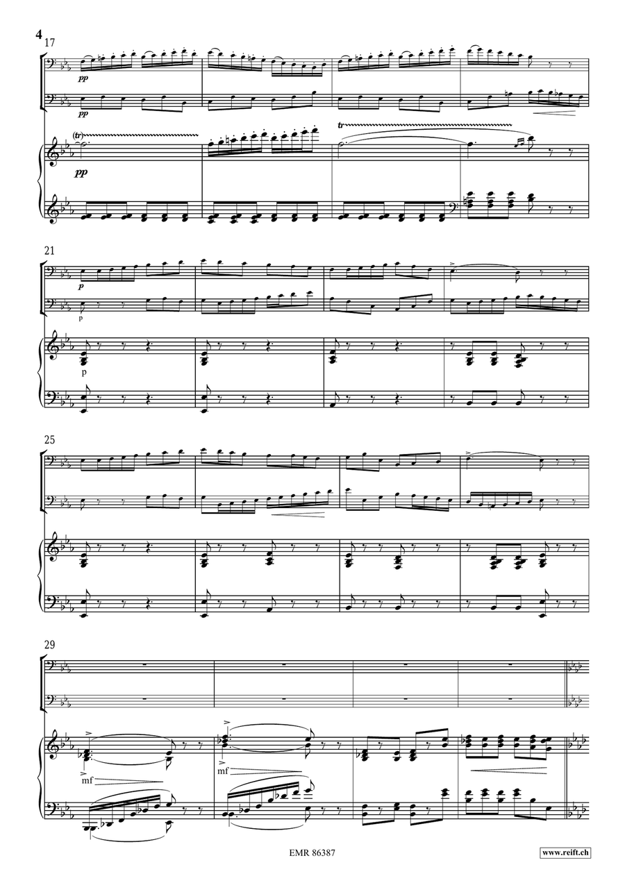Scherzo Scherzo Trombone Duet scores gallery preview page 4