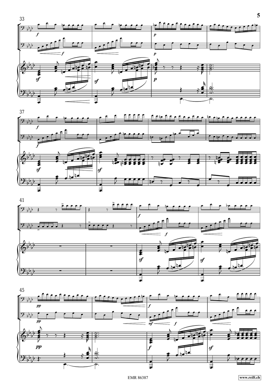 Scherzo Scherzo Trombone Duet scores gallery preview page 5
