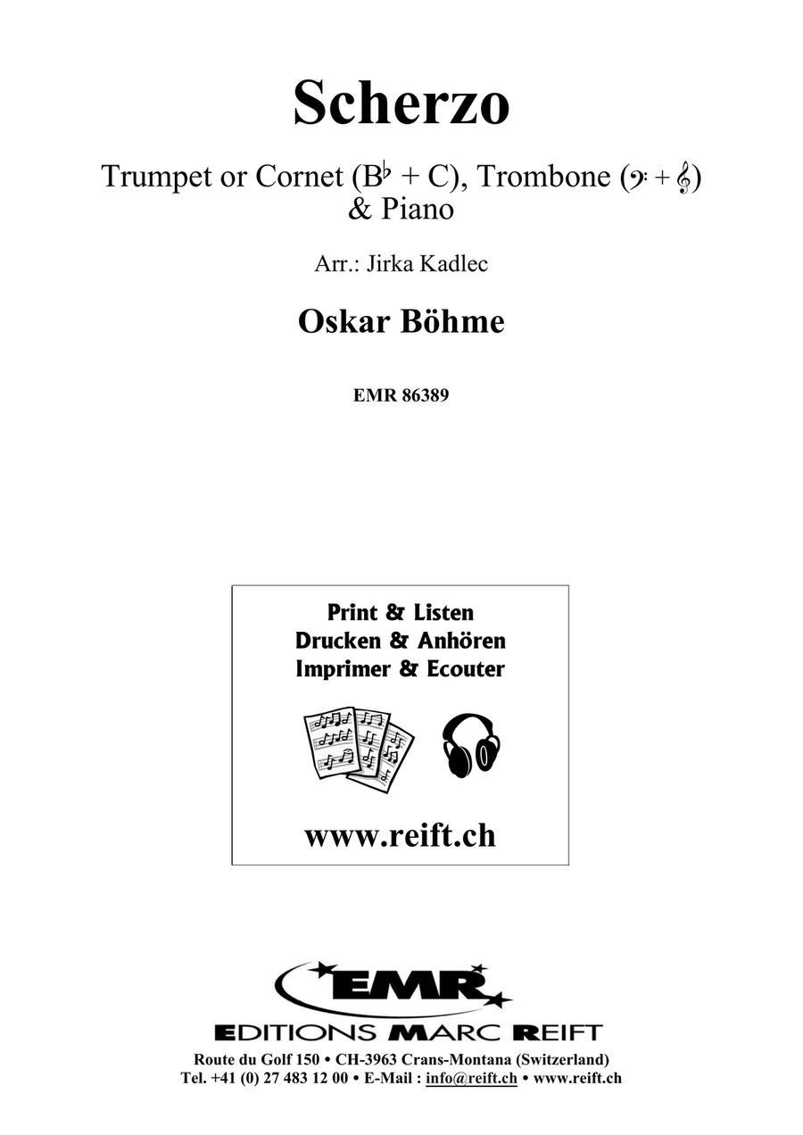 Scherzo Scherzo Cornet scores gallery preview page 2