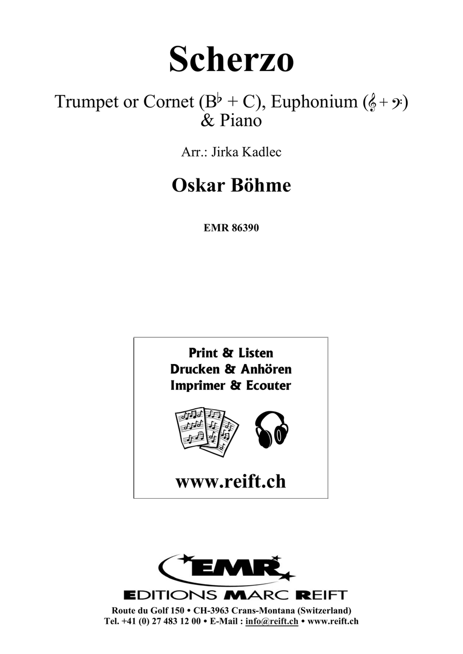 Scherzo Scherzo Cornet scores gallery preview page 2