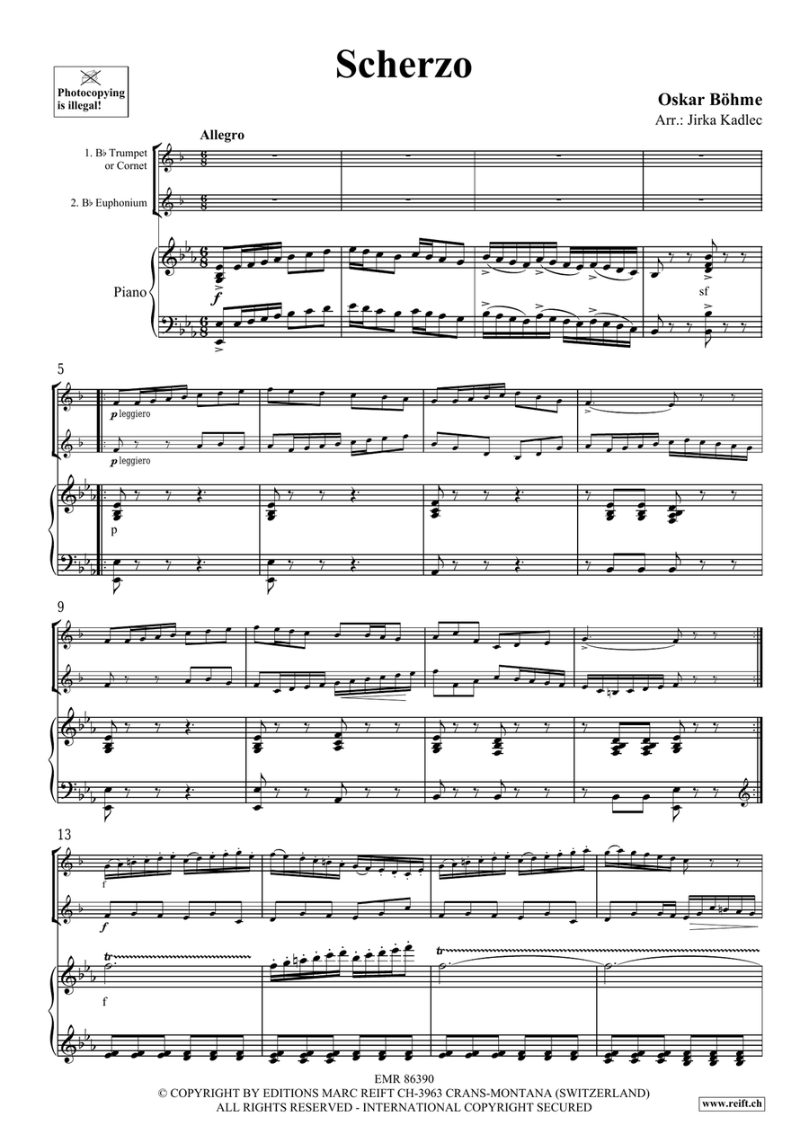 Scherzo Scherzo Cornet scores gallery preview page 3